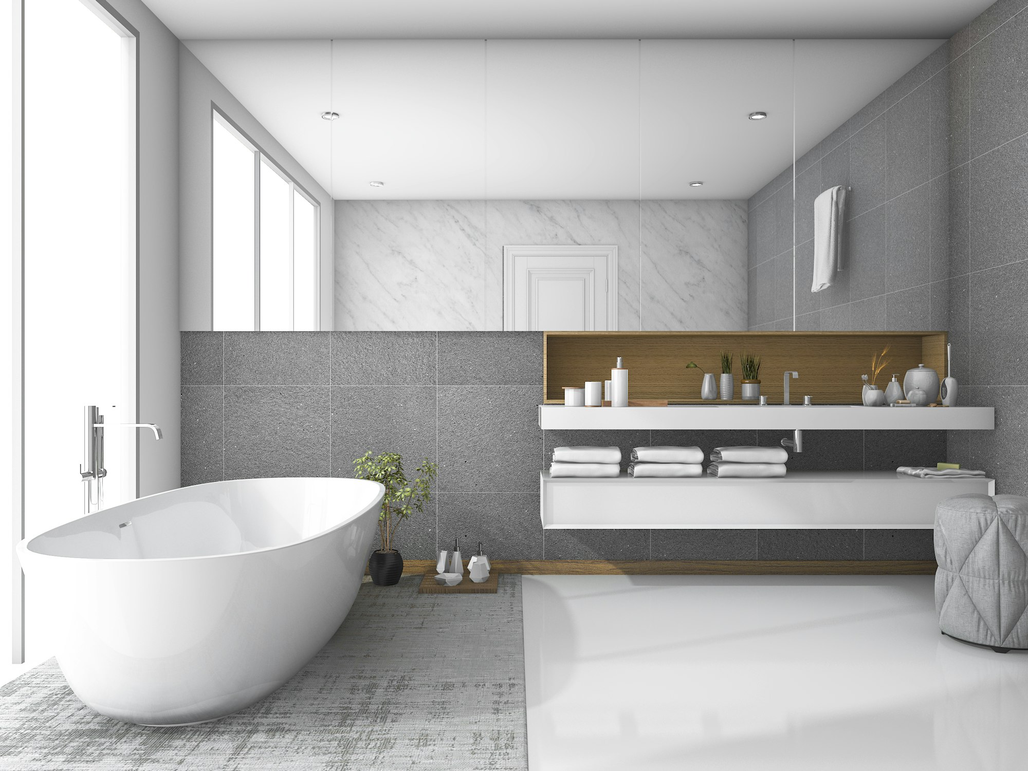 Luxury Bathroom Design by Rocco Tile
