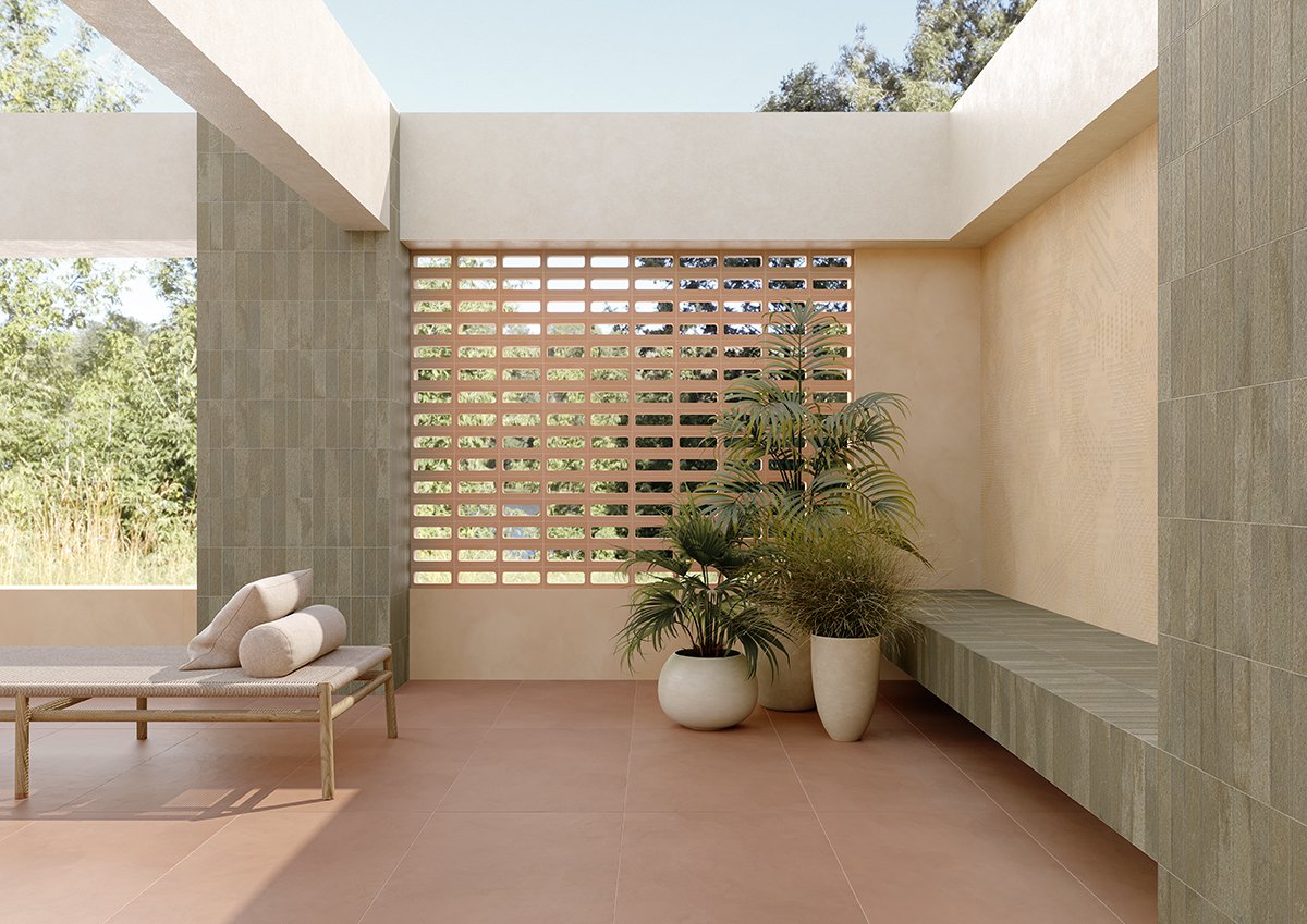 Fornace Verde Muschio Porcelain Subway Tile 60x240mm - Image 2